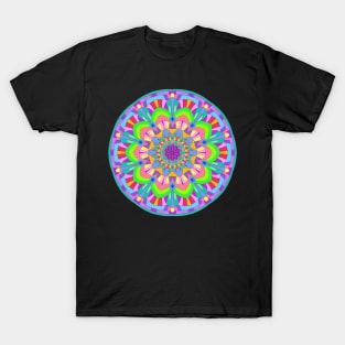 Kaleidoscope Eyes Mandala T-Shirt